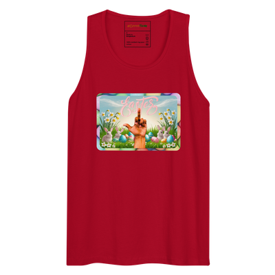 #Cotitotribe Collection  Easter Tradition Men's Premium Tank Top