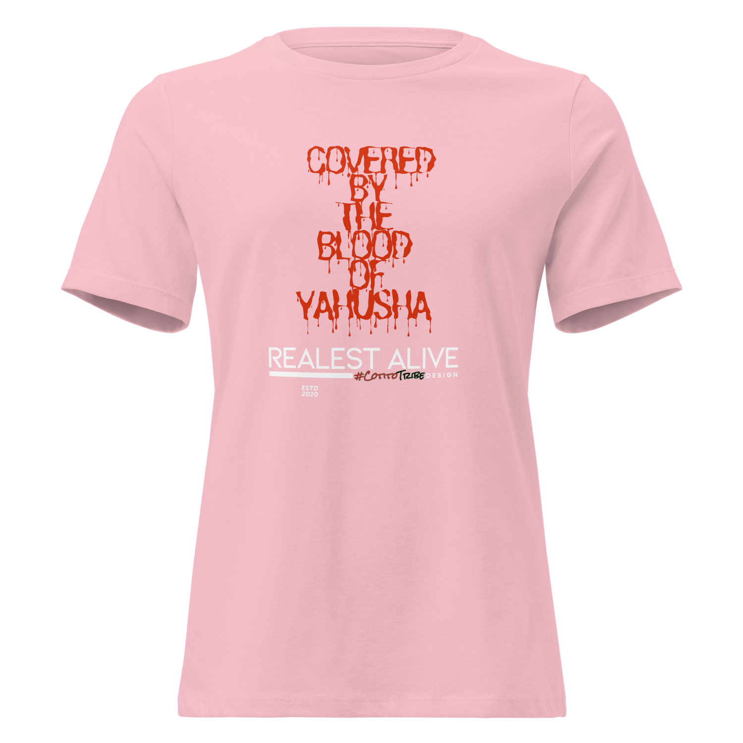 #CotitoTribe Collection Covered by the Blood Women's Relaxed T-Shirt