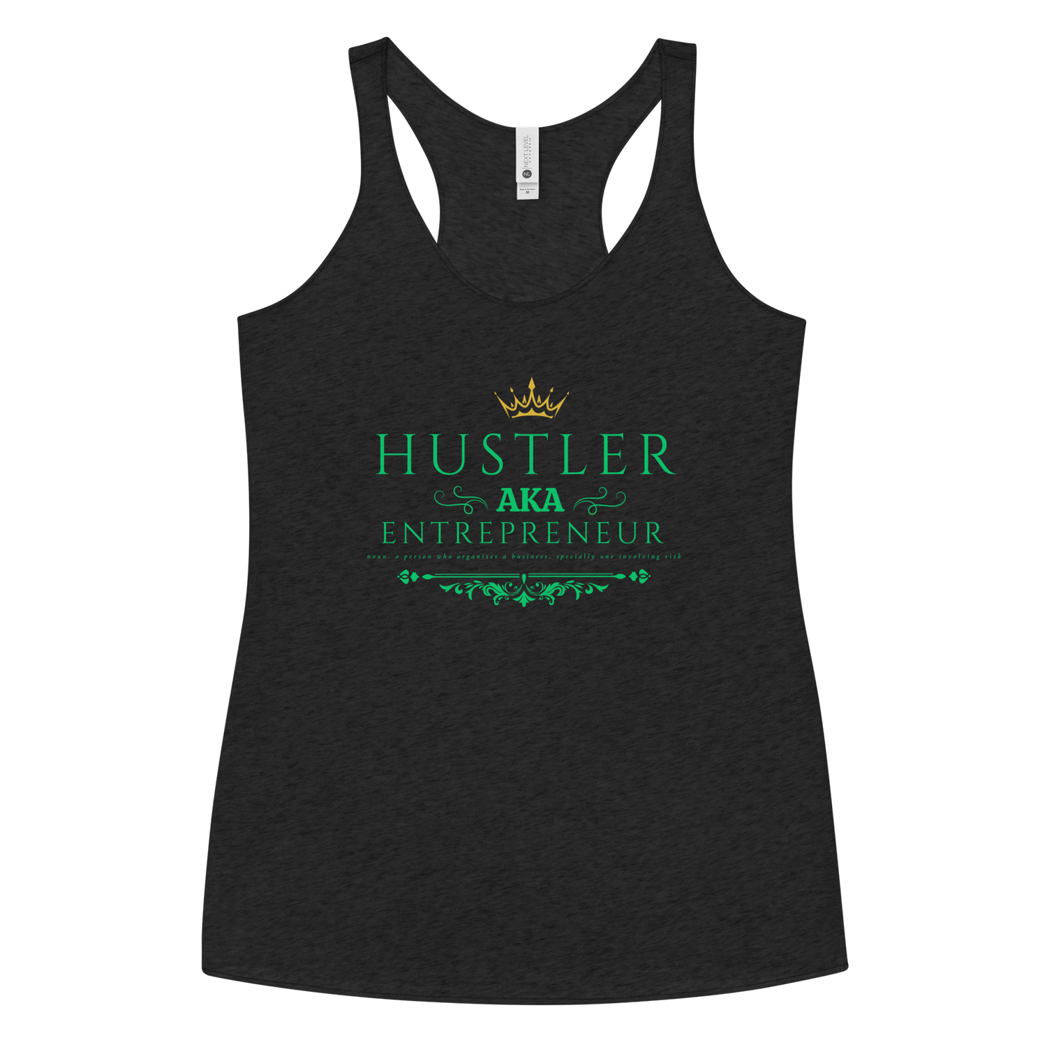 #CotitoTribe Collection Hustler Women's Racerback Tank