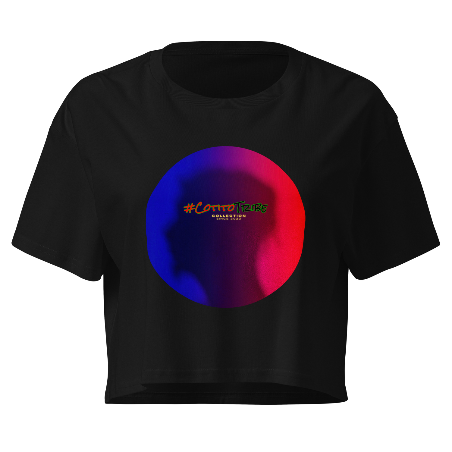#CotitoTribe Collection Vintage Signature Logo Women’s Crop Top