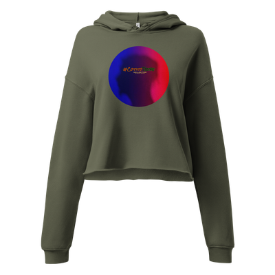 #CotitoTribe Collection Vintage Signature Logo Cropped Hoodie