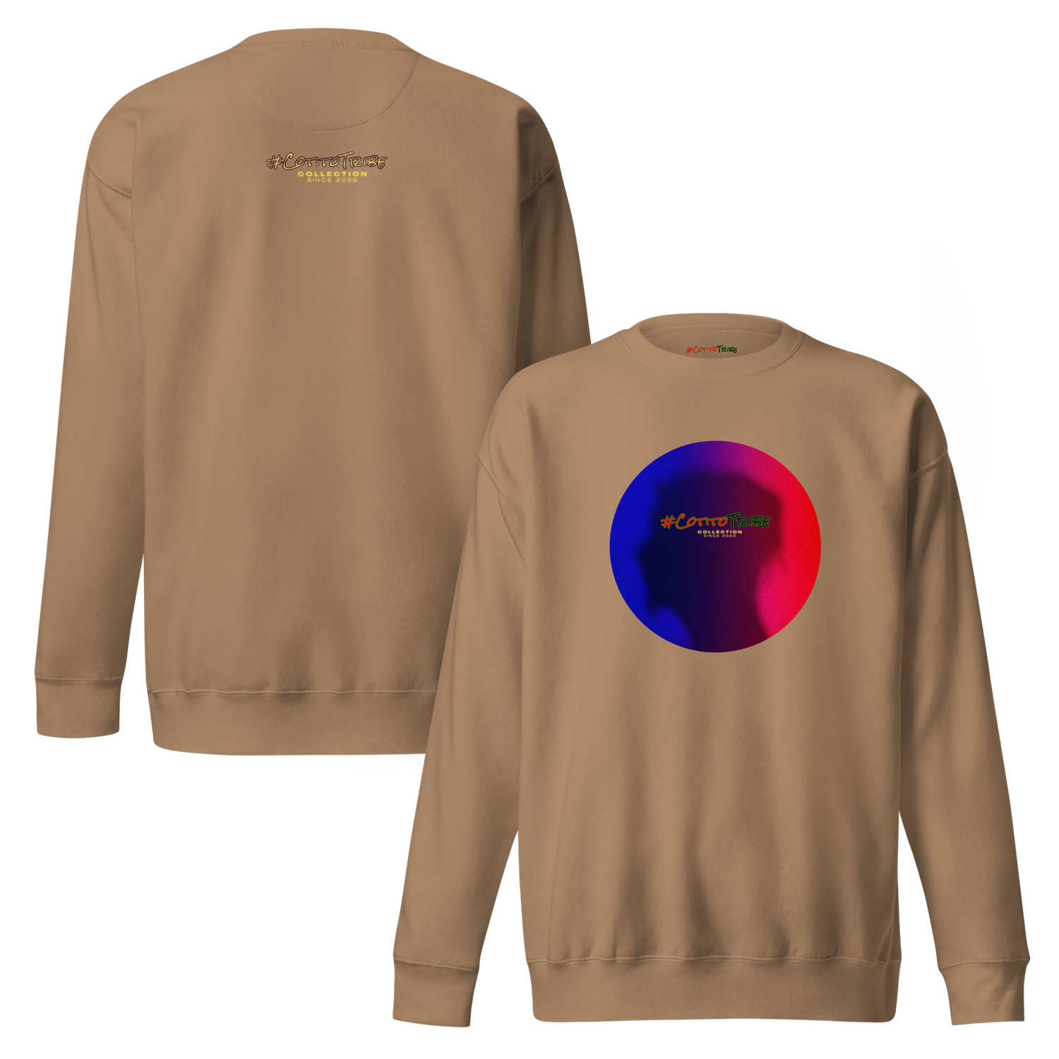 #CotitoTribe Collection Vintage Signature Logo Unisex Premium Sweatshirt