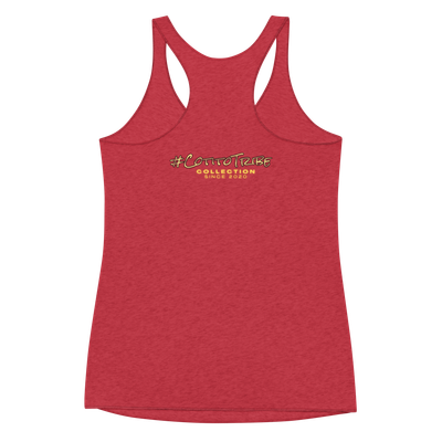 #CotitoTribe Collection Vintage Signature Logo Women's Racerback Tank