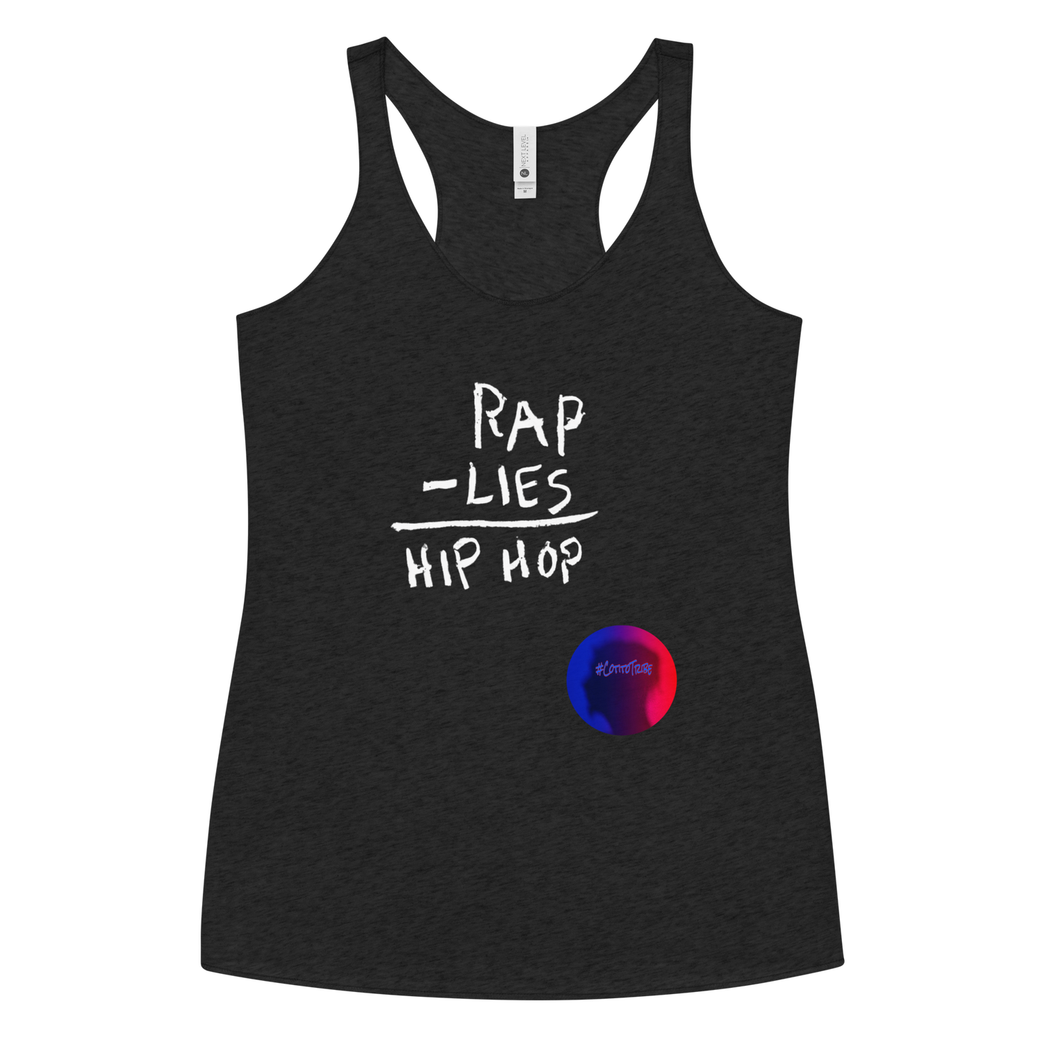 #CotitoTribe Collection Real Hip-Hop Women's Racerback Tank
