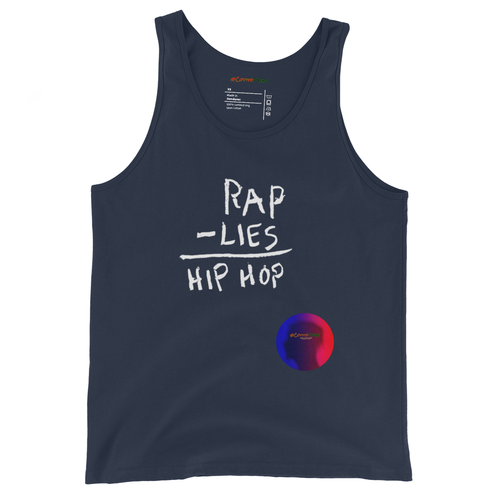 #CotitoTribe Collection Real Hip-Hop Men's Organic Cotton Tank Top