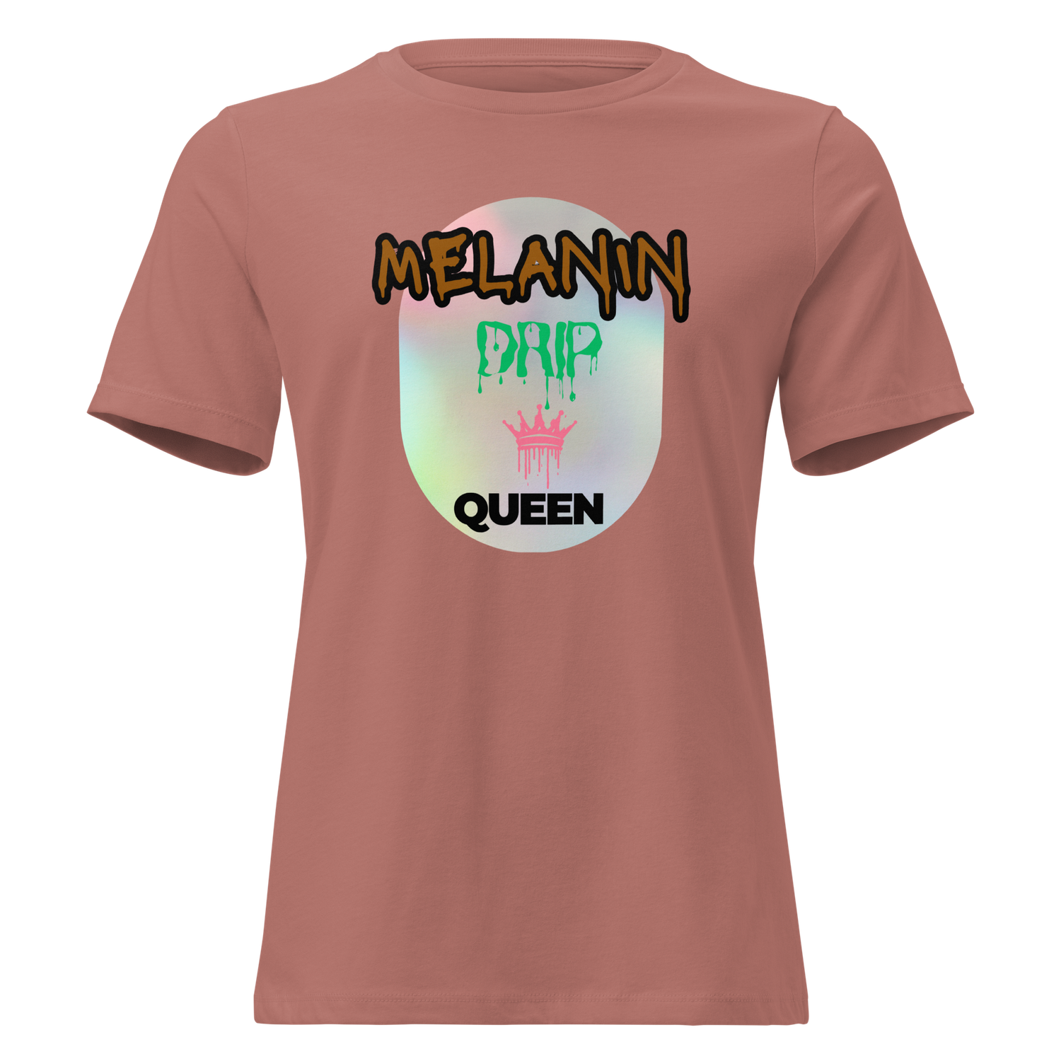 #CotitoTribe Collection Drip Queen Women's Relaxed T-Shirt