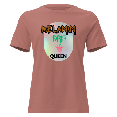 #CotitoTribe Collection Drip Queen Women's Relaxed T-Shirt