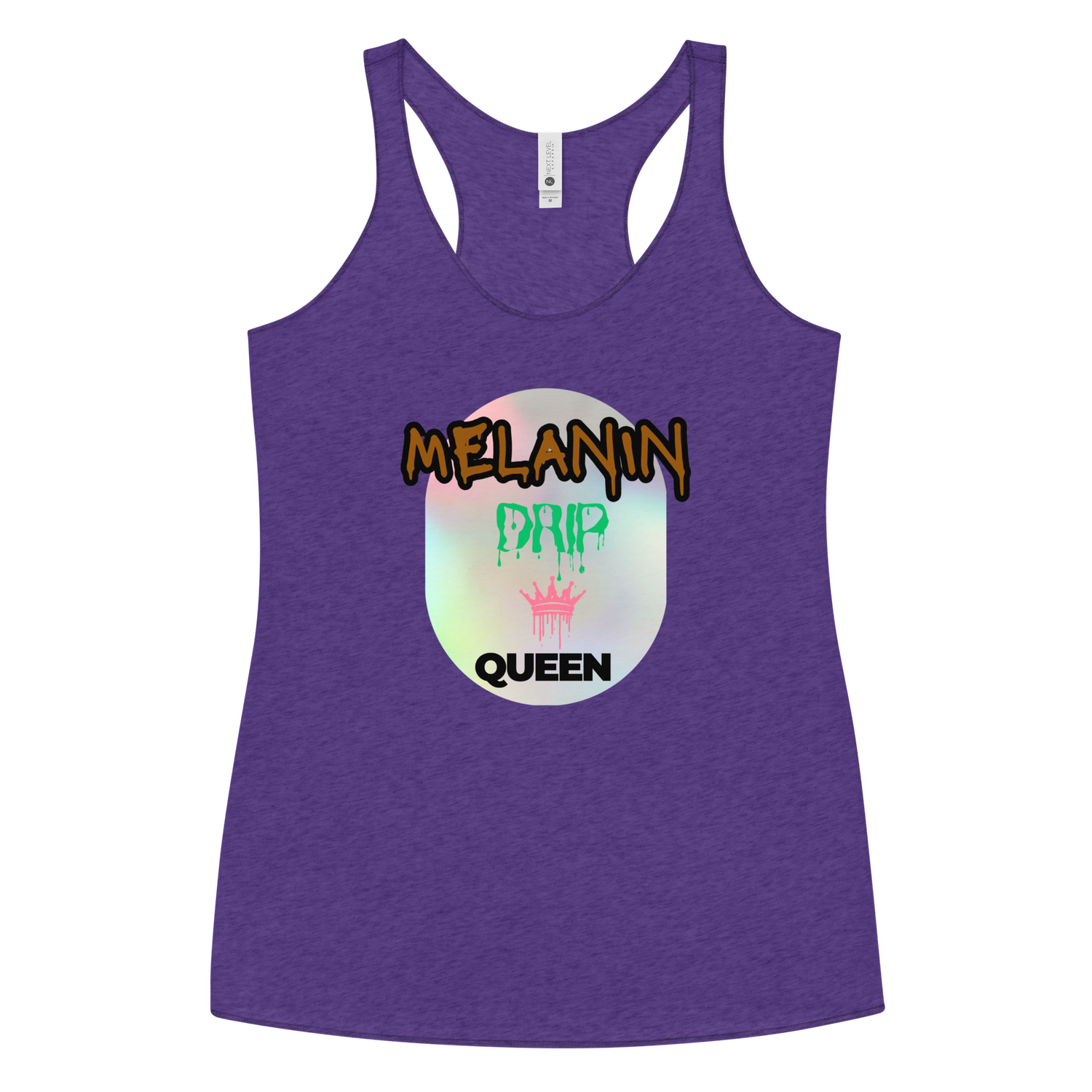 #CotitoTribe Collection Drip Queen Women's Racerback Tank