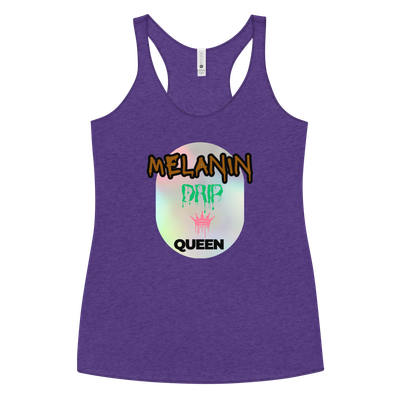 #CotitoTribe Collection Drip Queen Women's Racerback Tank
