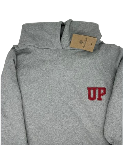 SUDADERA GRIS GREEN HUG