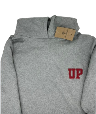SUDADERA GRIS GREEN HUG