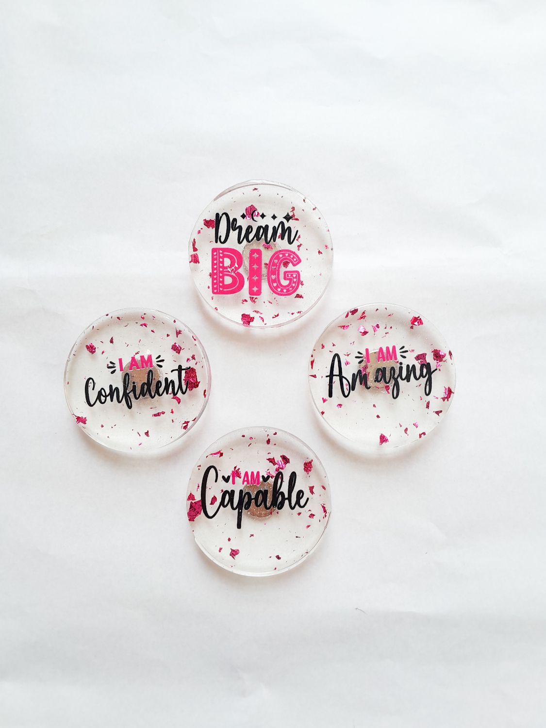 EmpowerHer Resin Fridge Magnets