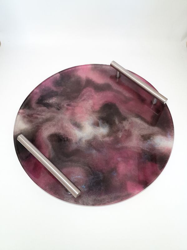 Custom Resin Serving &amp; Centerpiece Tray