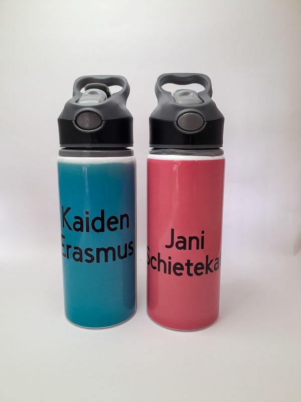 Custom Kids Water Bottle – 600ml Personalized with Name or Design