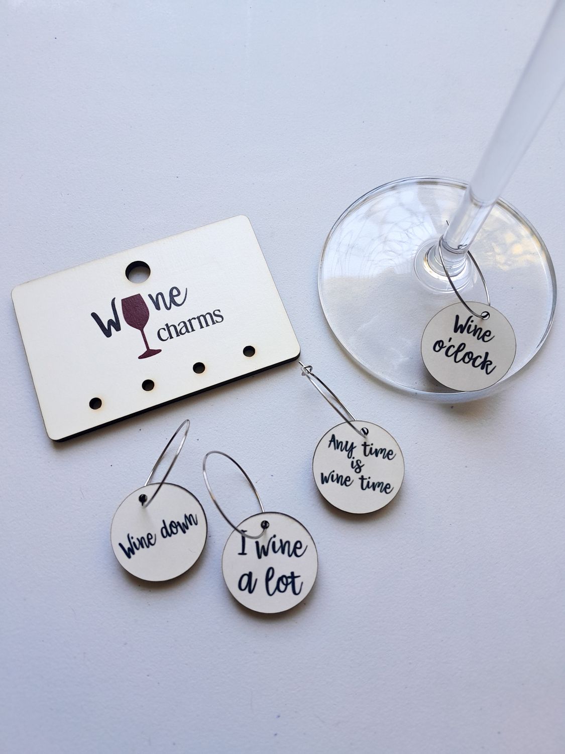 Wine Charm Set