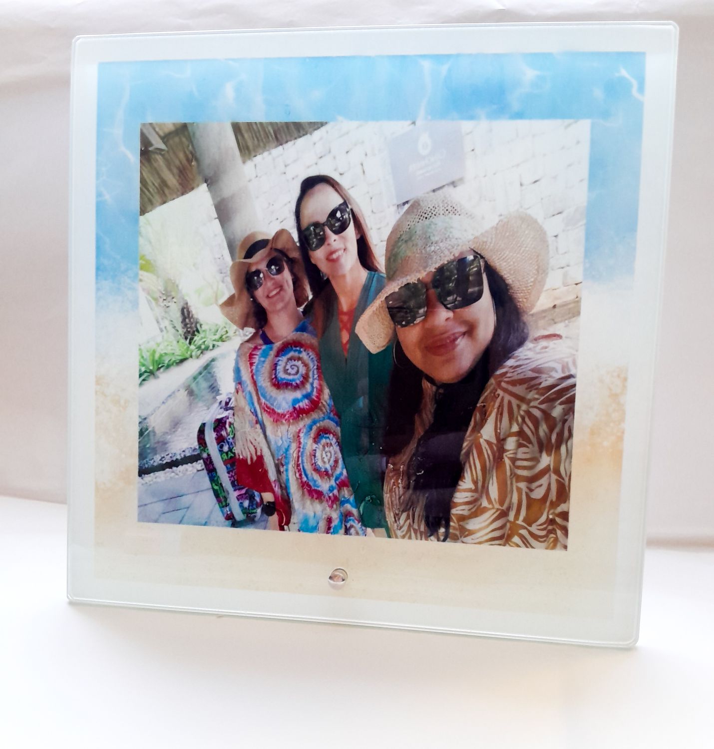 Custom Glass Photo Tile – Sublimation Printed