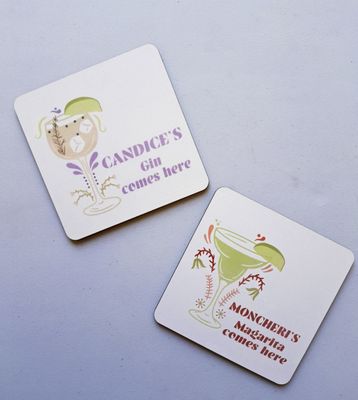 Custom Drink Coasters