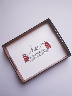 Wooden Serving Tray