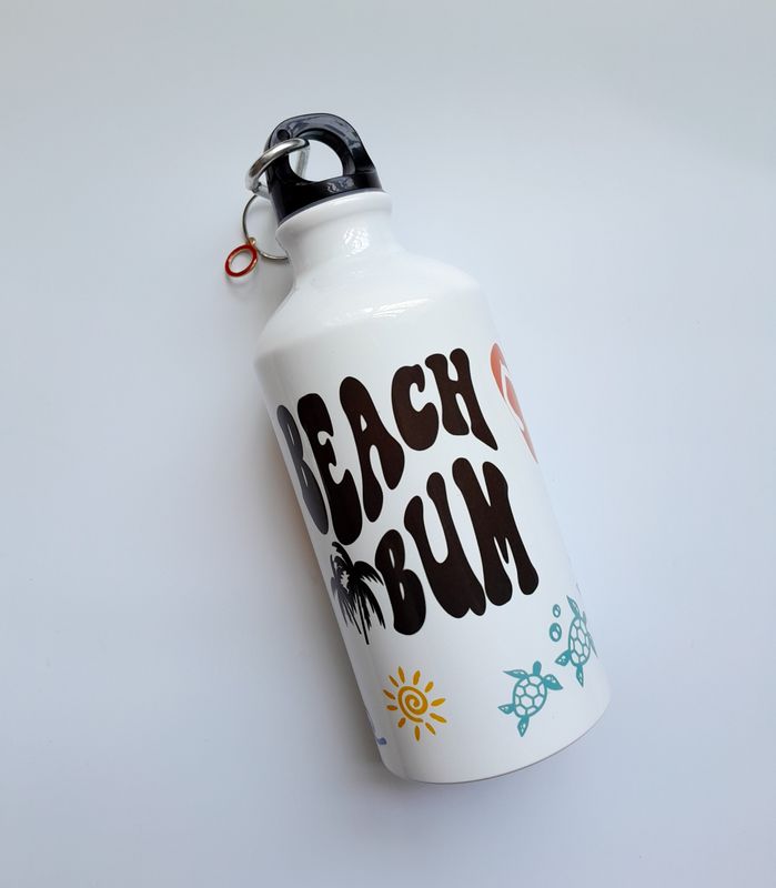 600ml Custom Aluminium Water Bottle – Clip &amp; Go