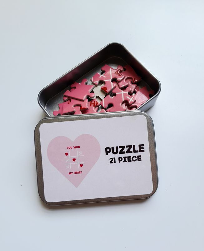 Mini Puzzle in Tin (21 Pieces)