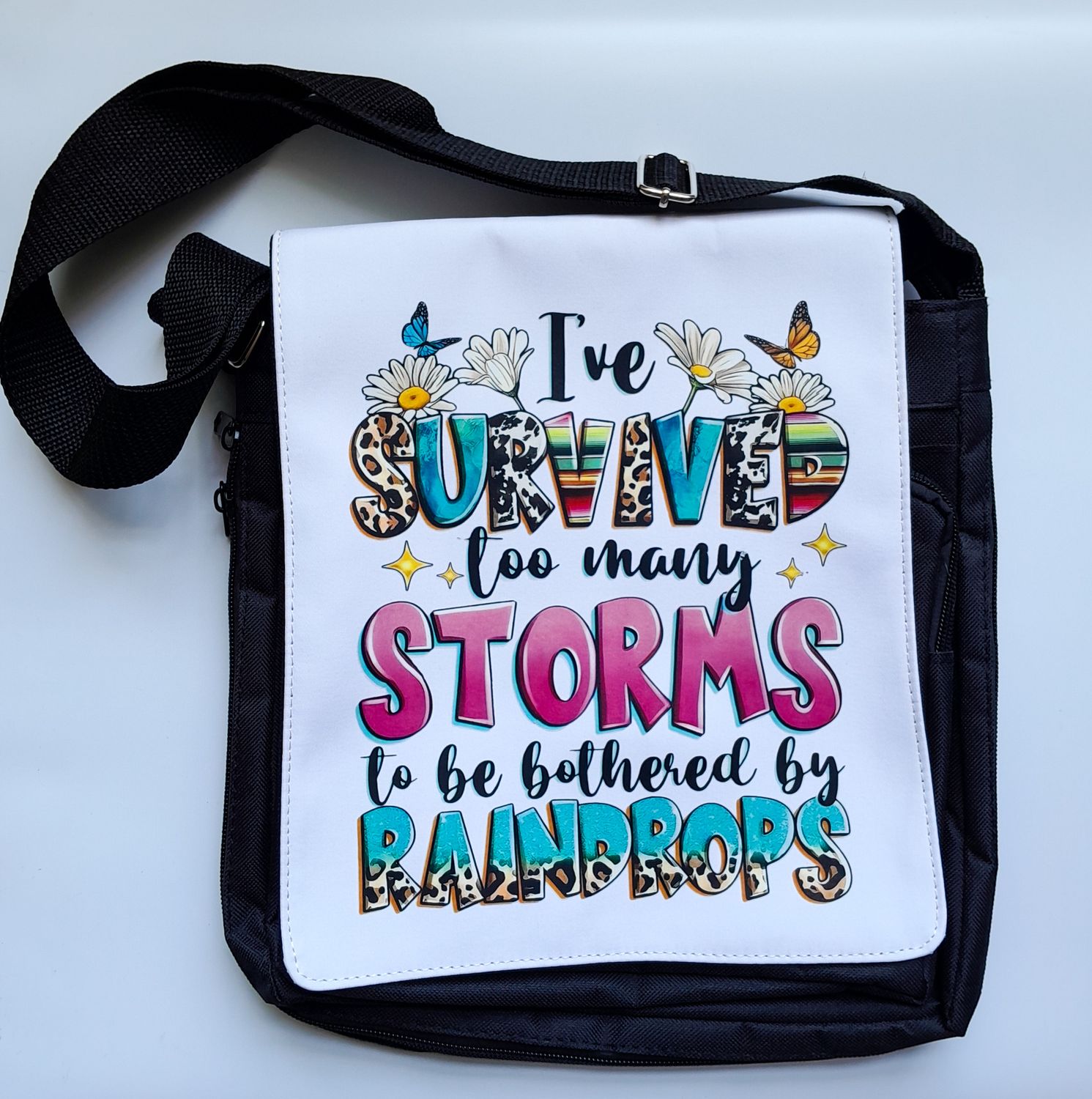 Custom Sublimated Shoulder Bag