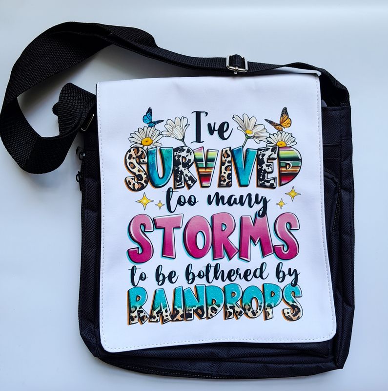 Custom Sublimated Shoulder Bag