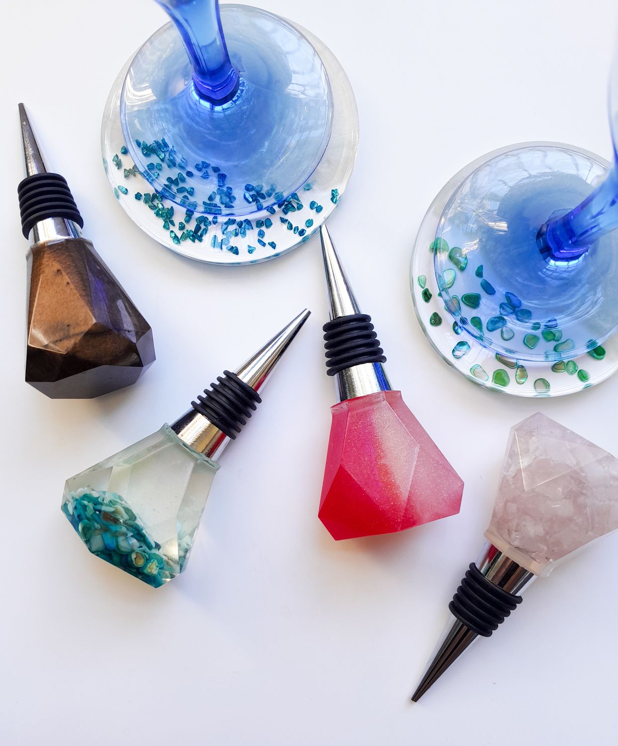 Custom Resin Wine Stopper