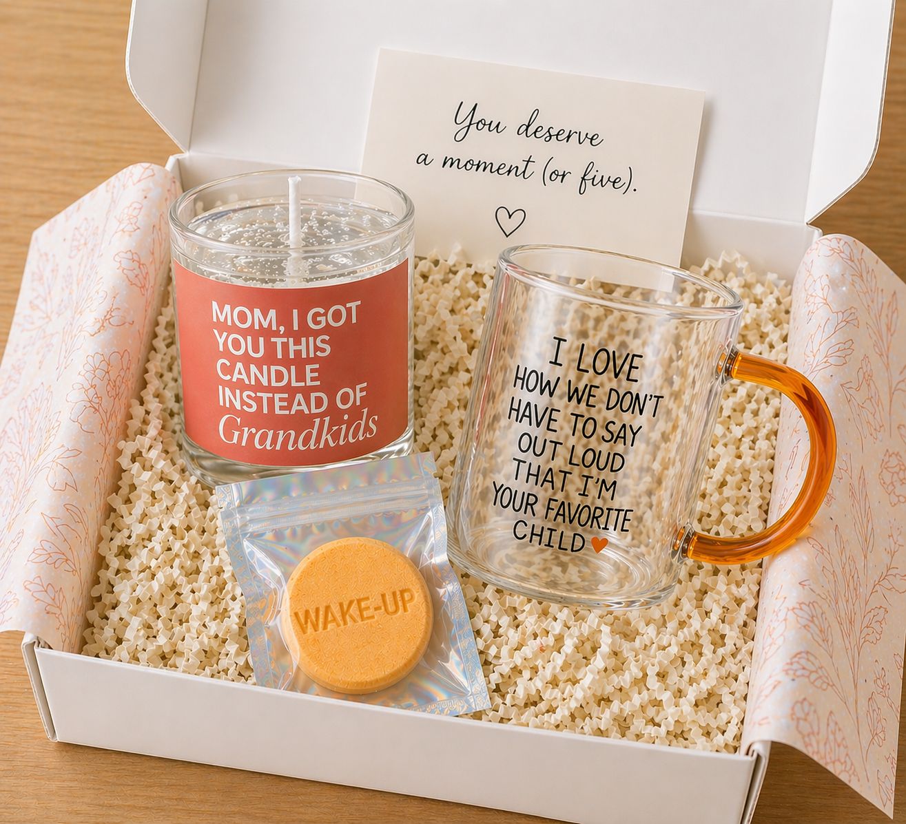 Mother's Day orange giftbox