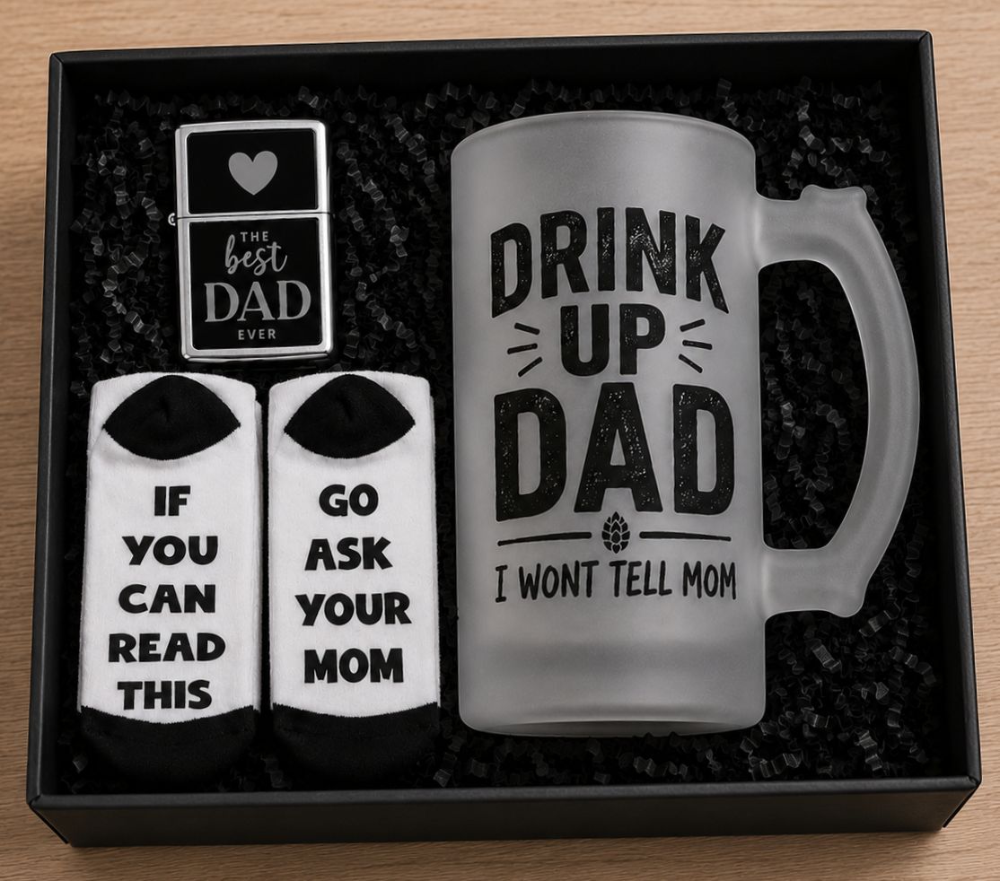 Drink Up Dad Gift Box