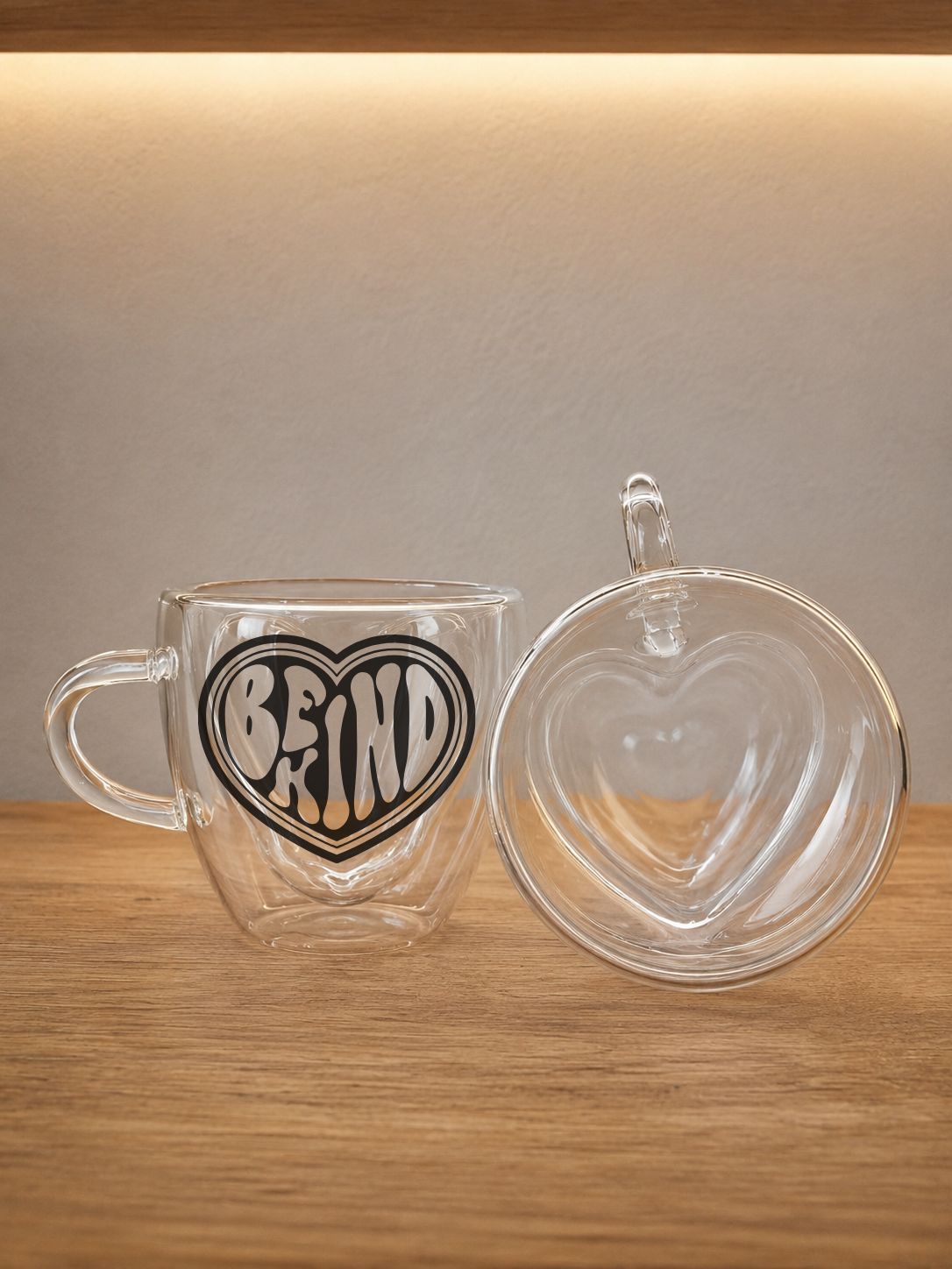 Custom Printed Heart Coffee Mug