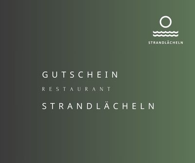 Gutschein für das Restaurant ab 25 Euro