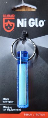GearAid Ni-Glo Atomic Blue Solar Gear Marker