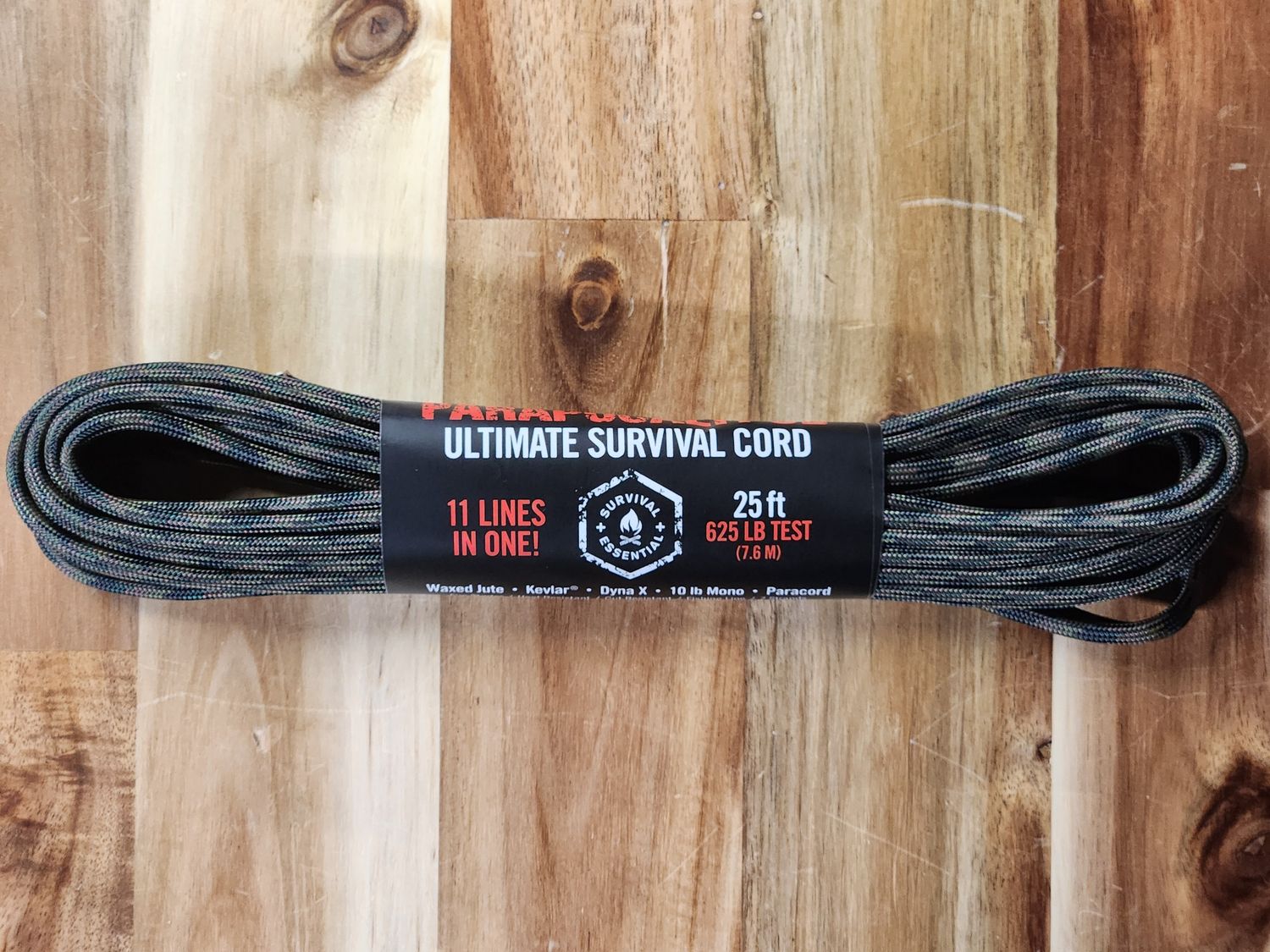 Parapocalypse Ultimate Survivor Cord - Woodland Camo