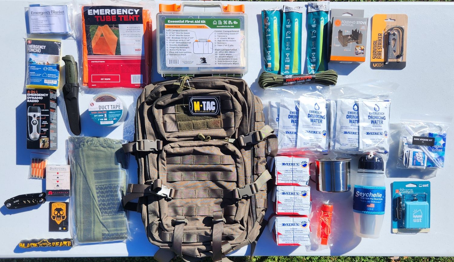 72-Hour Emergency Bag - OD Green