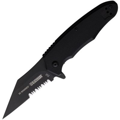 Blackhawk Be-Wharned Partial Serrated Blade