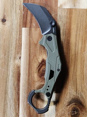 Kershaw Outlier Karambit OD Green/Black