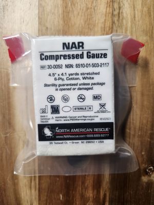North American Rescue Compressed Gauze