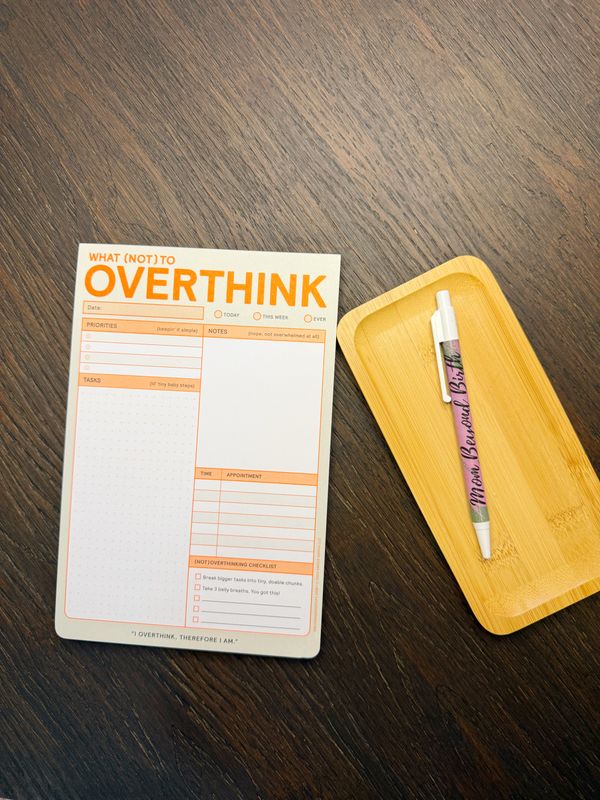 What Not to Overthink Notepad
