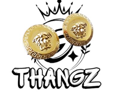 V - Medallion earings