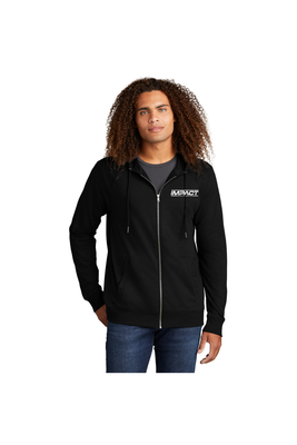 District® Featherweight French Terry™ Full-Zip Hoodie - Black