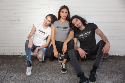 3 Impact logo - Empty Back