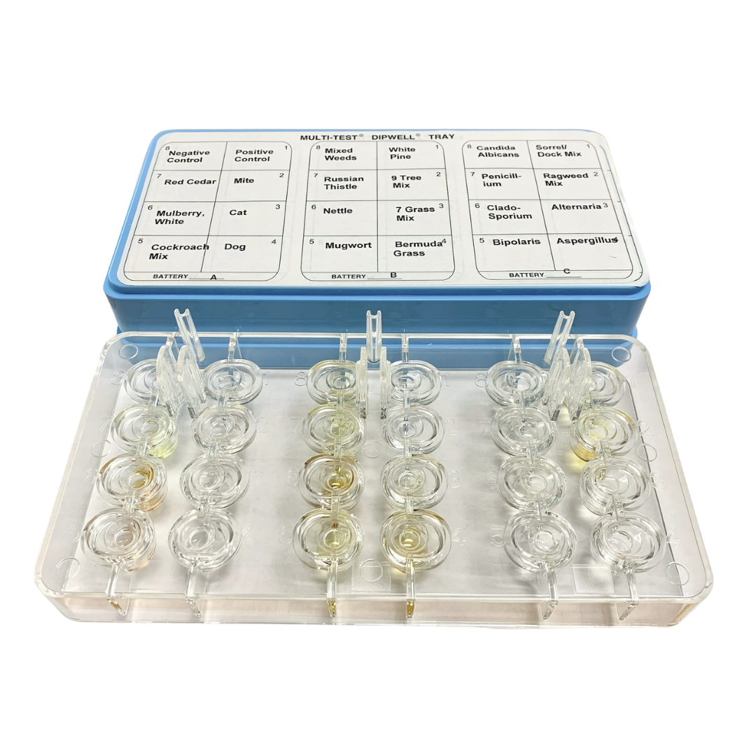 Tray - DipWell Tray with Lid for Multi-Test® II/PC