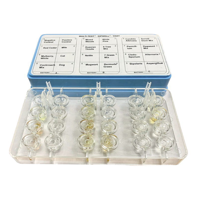 Tray - DipWell Tray with Lid for Multi-Test® II/PC