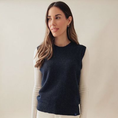Women's Hemp and Merino Vest