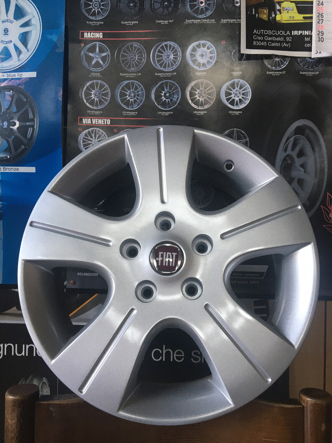 Cerchio Fiat Sedici  da 16 Rigenerato