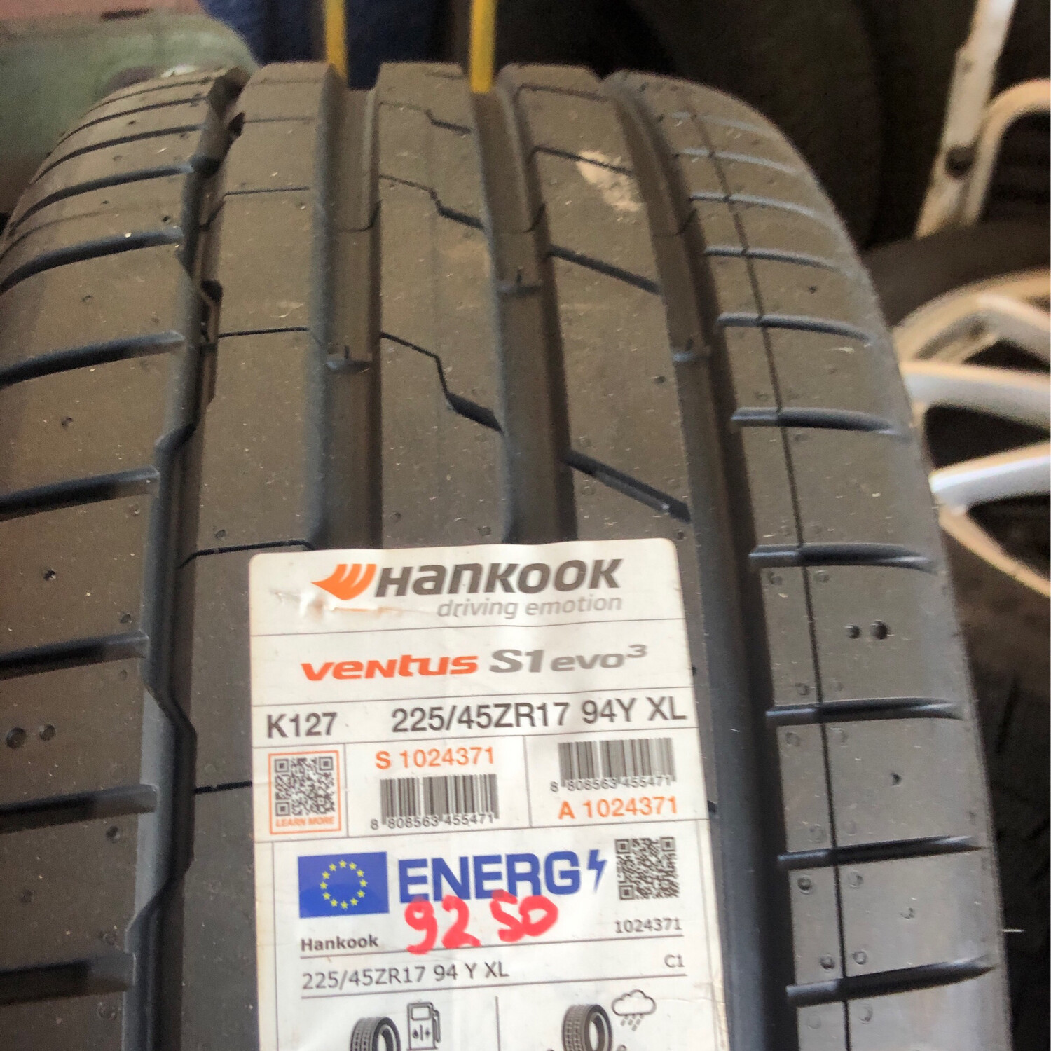 Coperture 225/45R17 94 Y XL Hankook K127