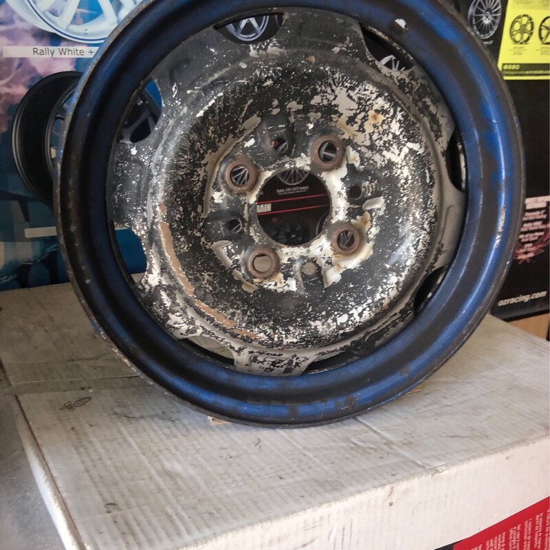 Due Cerchi Panda 4X4 da 13 usati Originali 