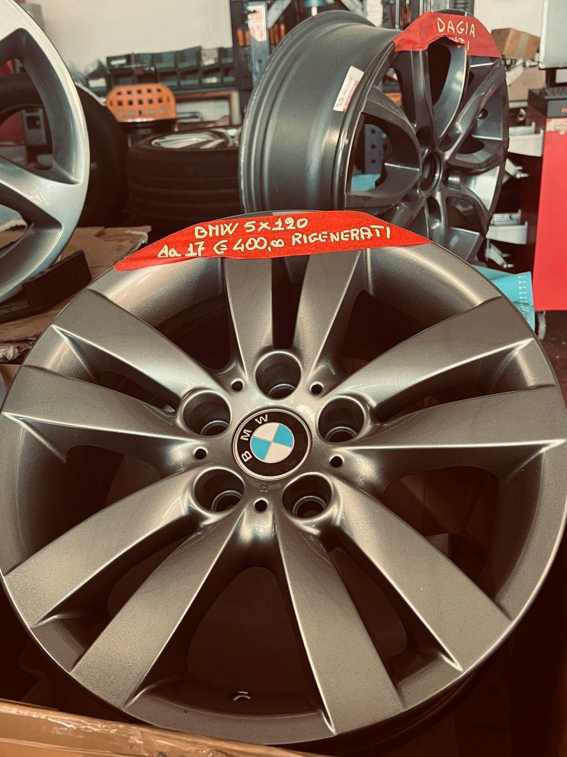 4 Cerchi da 17 BMW 5x120 Rigenerati