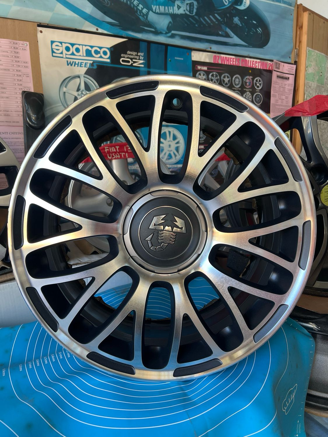 4 Cerchi Fiat 500 Abarth da 17 rigenerati