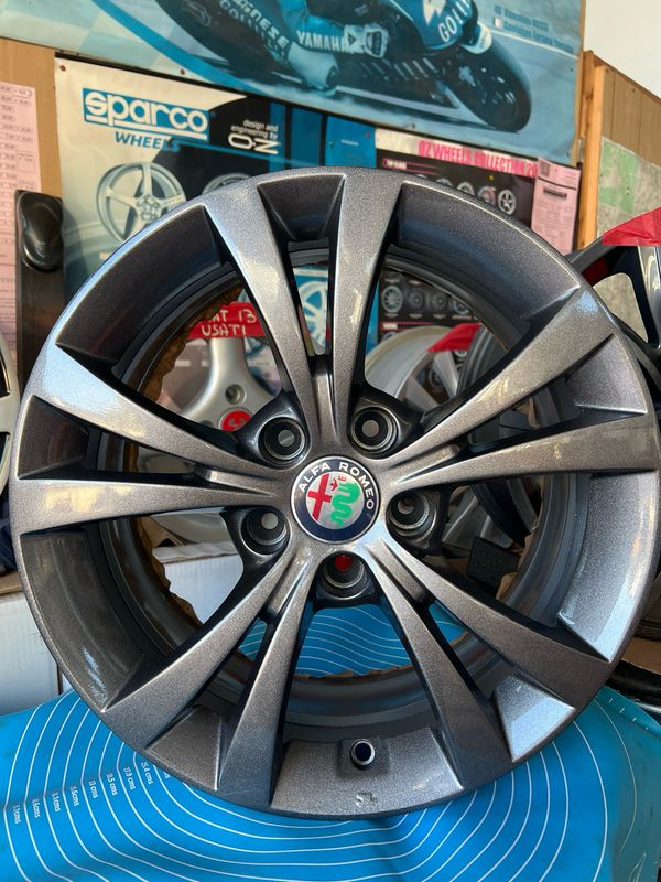 4 cerchi Alfa Giulietta da 16 rigenerati
